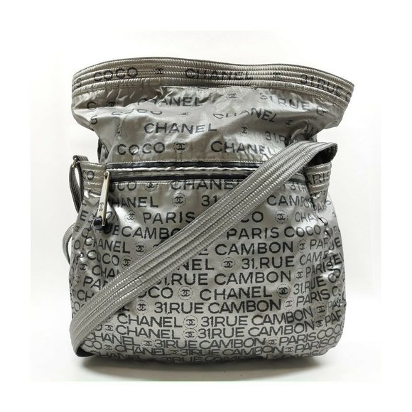 CHANEL Handbags - Chanel Shoulder Bag Metalic Nylon